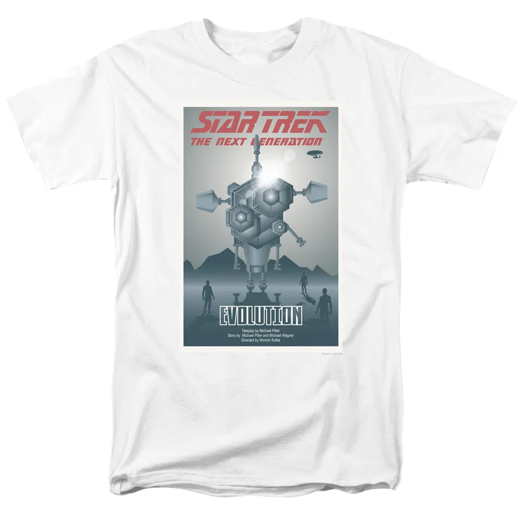 Star Trek Tng Season 3 Episode 1 Mens T Shirt White