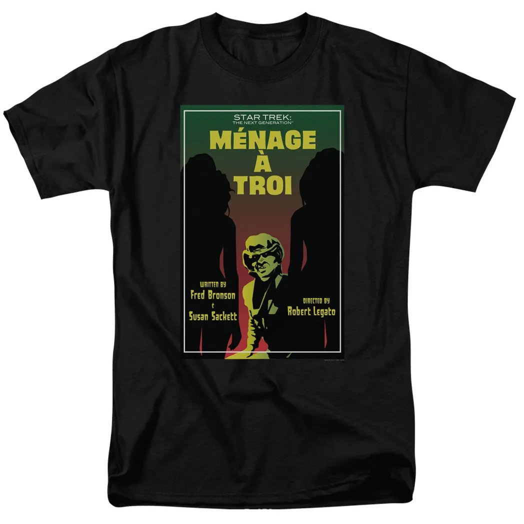 Star Trek Tng Season 3 Episode 24 Mens T Shirt Black