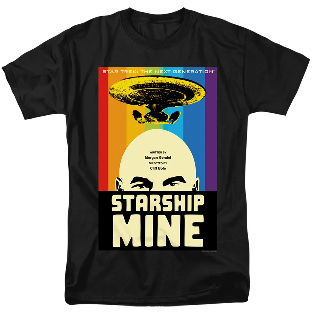 Star Trek Tng Season 6 Episode 18 Mens T Shirt Black