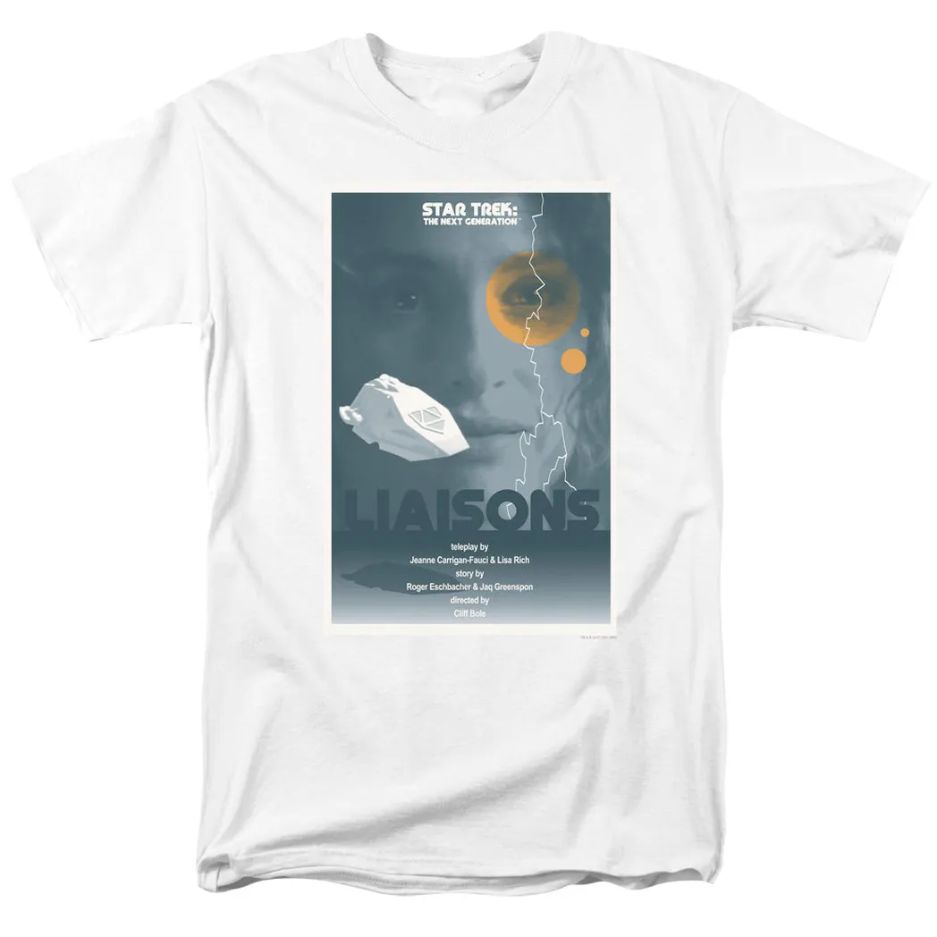 Star Trek Tng Season 7 Episode 2 Mens T Shirt White