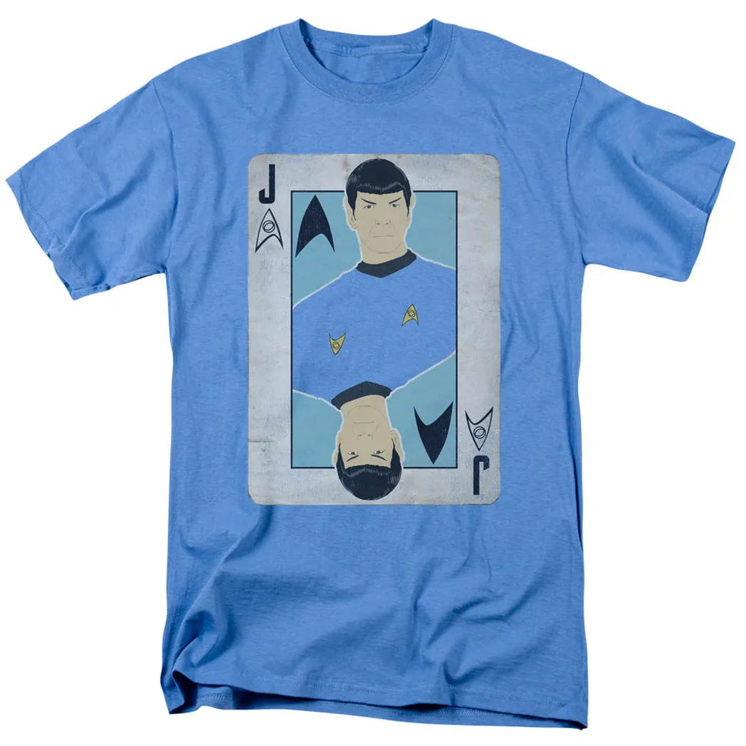 Star Trek Tos Jack Mens T Shirt Carolina Blue