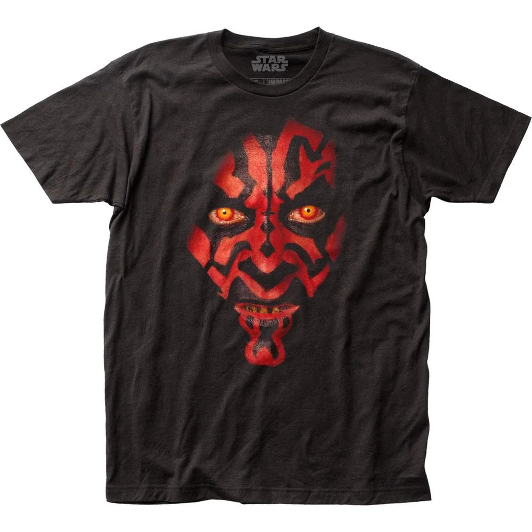 Star Wars Darth Maul Mens T Shirt Black