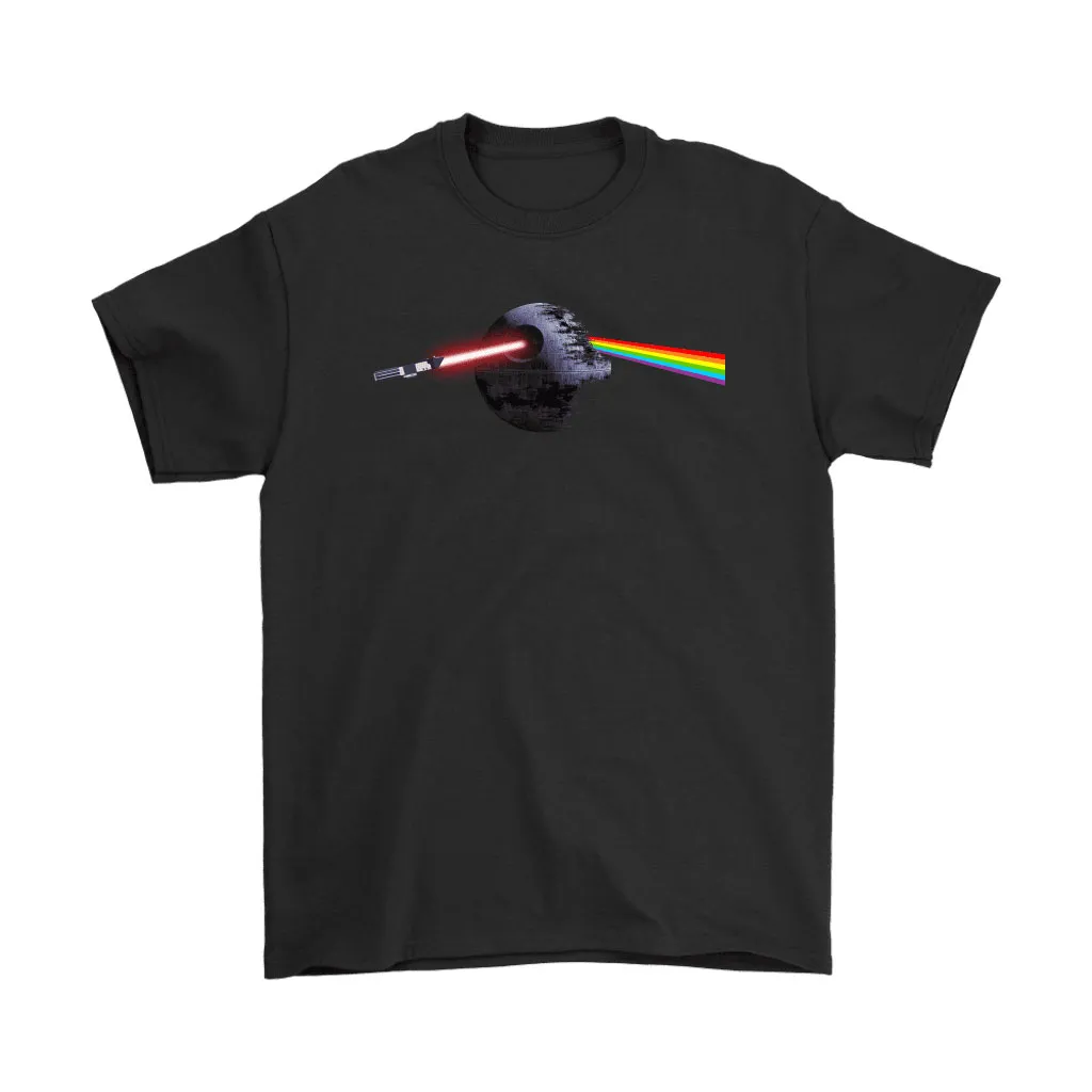 Star Wars Pink Floyd Lightsaber Dark Side Of The Death Star Unisex T-Shirt, Hoodie, Sweatshirt