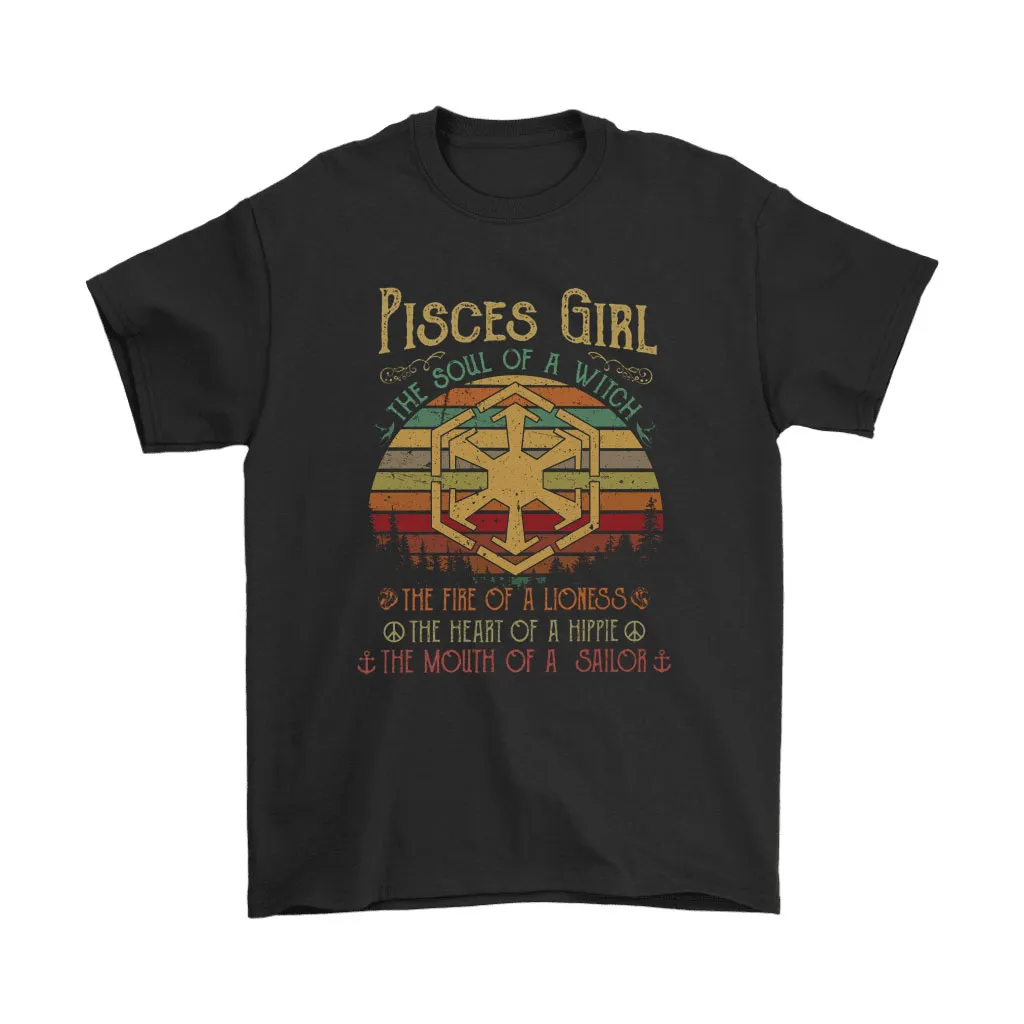 Star Wars Sith Pisces Girl Soul Of Witch Heart Of A Hippie Unisex T-Shirt, Hoodie, Sweatshirt