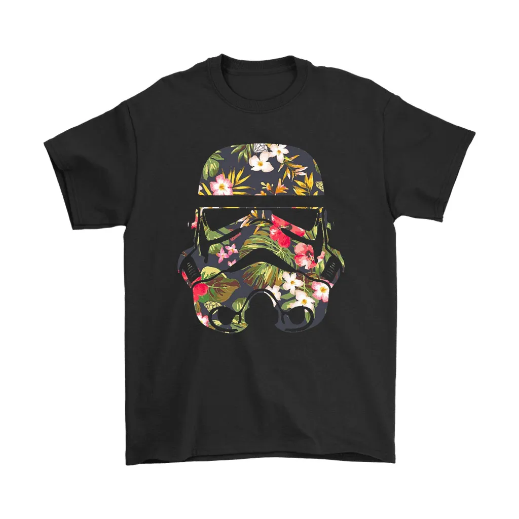 Star Wars Stormtrooper Mask Floral Unisex T-Shirt, Hoodie, Sweatshirt