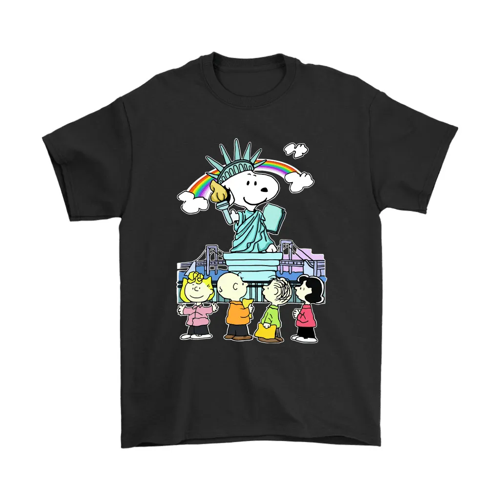 Statue Of Liberty Snoopy Unisex T-Shirt, Hoodie, Sweatshirt