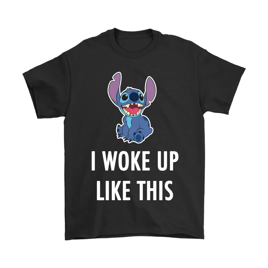 Stitch  I Woke Up Like This Unisex T-Shirt, Hoodie, Sweatshirt