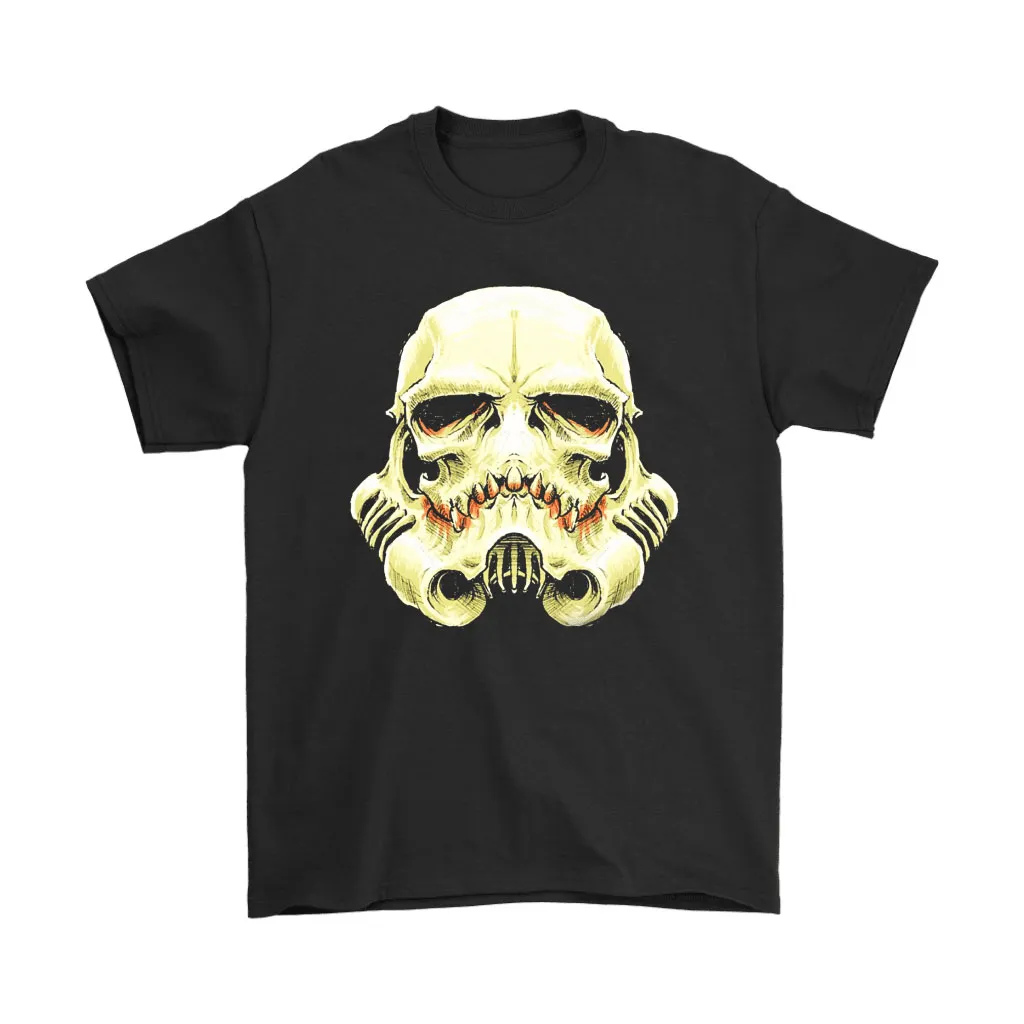 Stormtrooper Skull Face Horror Halloween Unisex T-Shirt, Hoodie, Sweatshirt