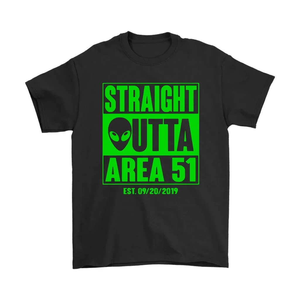 Straight Outta Area 51 Est 9202019 Unisex T-Shirt, Hoodie, Sweatshirt