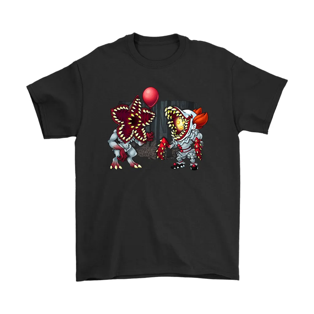 Stranger Things Demogorgon And Pennywise Monster Unisex T-Shirt, Hoodie, Sweatshirt