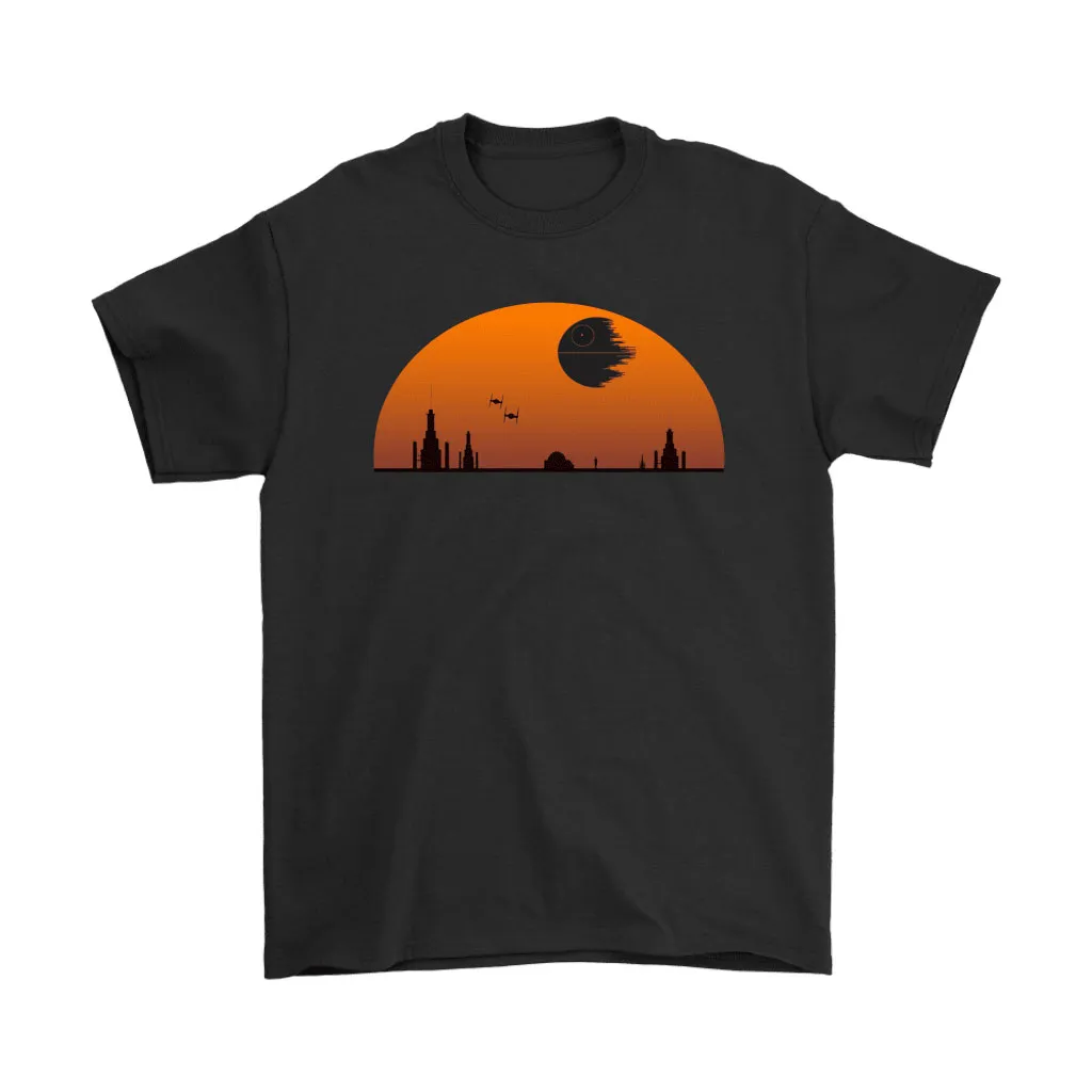 Sun Set Desert Tatooine Landscape Star Wars Unisex T-Shirt, Hoodie, Sweatshirt