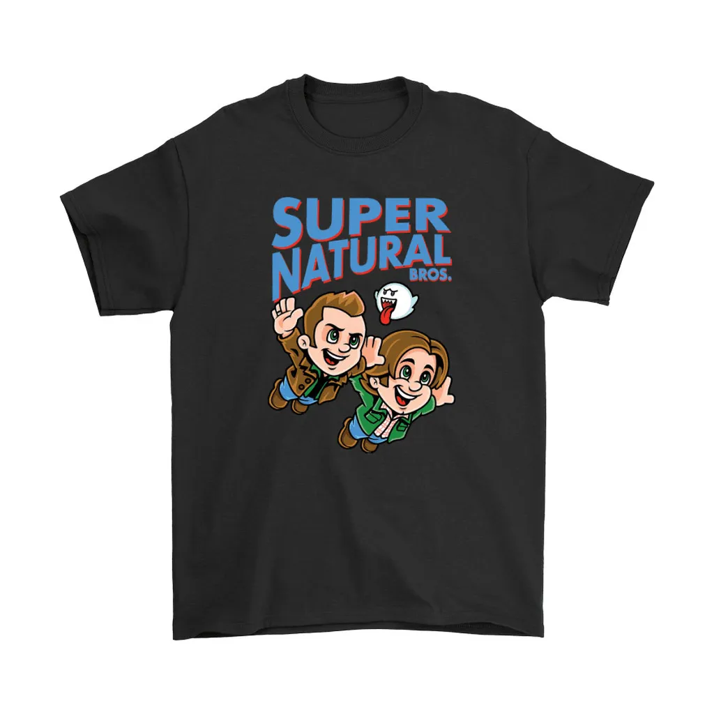 Super Natural Bros Mario Mashup Unisex T-Shirt, Hoodie, Sweatshirt