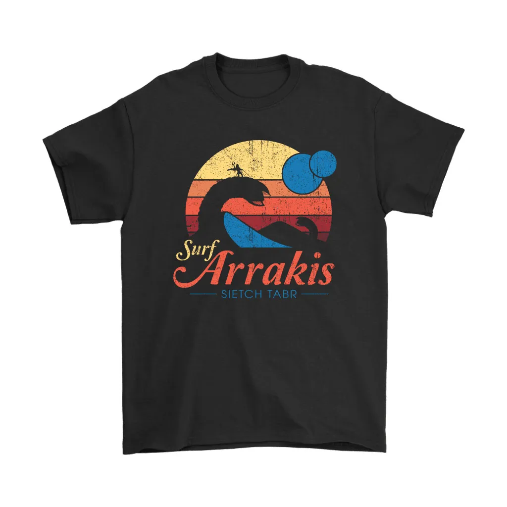 Surf Arrakis Sietch Tabr Sandworms Of Dune Surfing Unisex T-Shirt, Hoodie, Sweatshirt