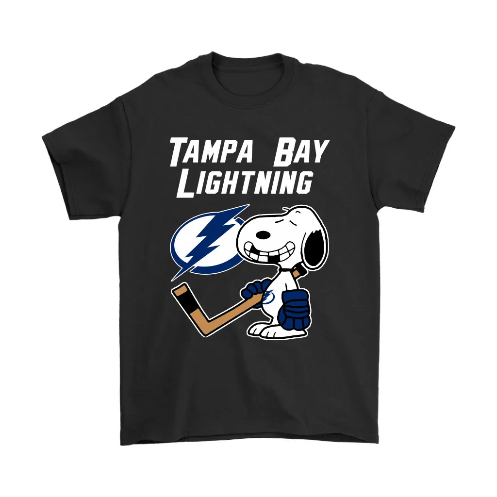 Tampa Bay Lightning Ice Hockey Broken Teeth Snoopy Nhl Unisex T-Shirt, Hoodie, Sweatshirt