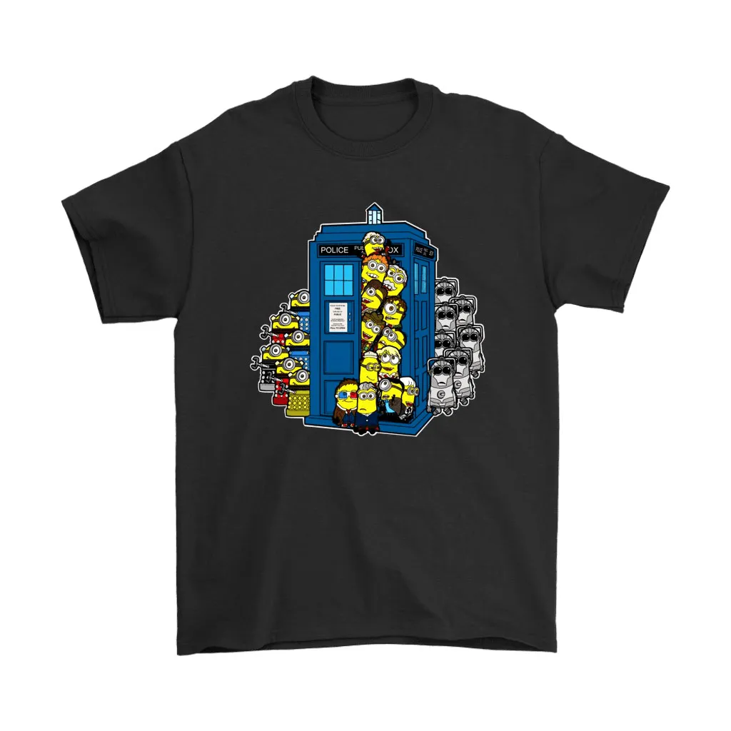 Tardis Doctor Who 13 Doctors As Despicable Me Minion Unisex T-Shirt, Hoodie, Sweatshirt