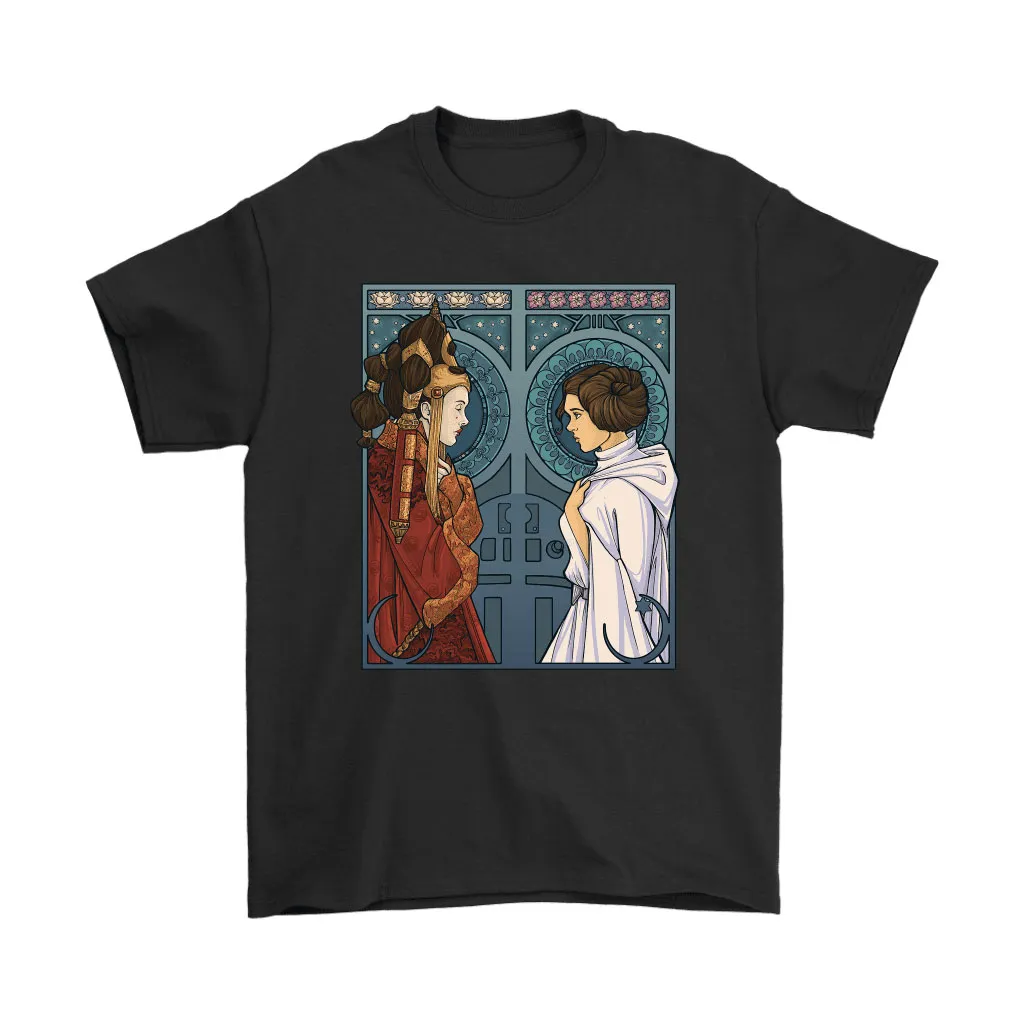 Tarot Card Princess Leia And Queen Amidala Star Wars Unisex T-Shirt, Hoodie, Sweatshirt