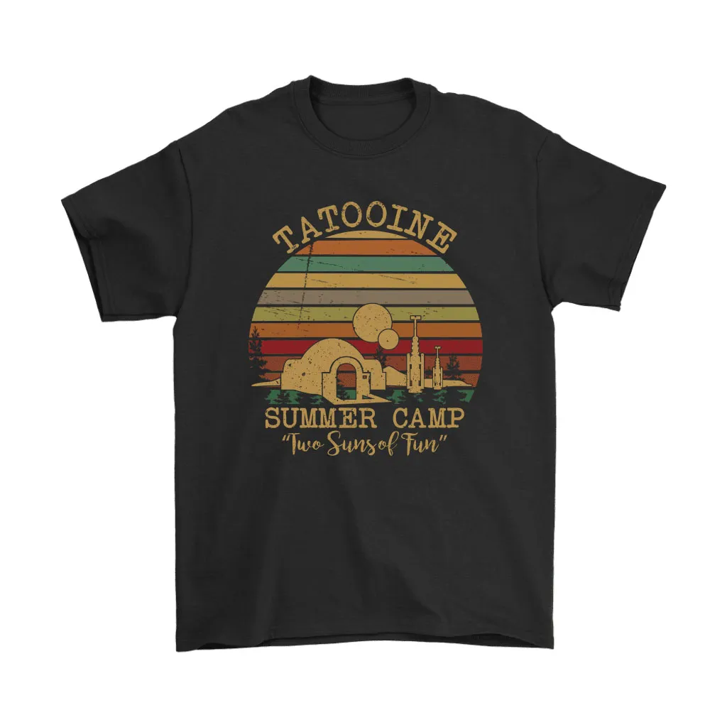 Tatooine Summer Camp Two Suns Of Fun Star Wars Vintage Unisex T-Shirt, Hoodie, Sweatshirt