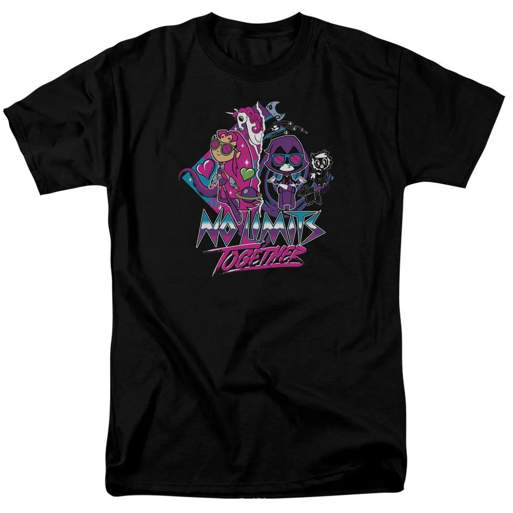 Teen Titans Go To The Movies No Limits Mens T Shirt Black