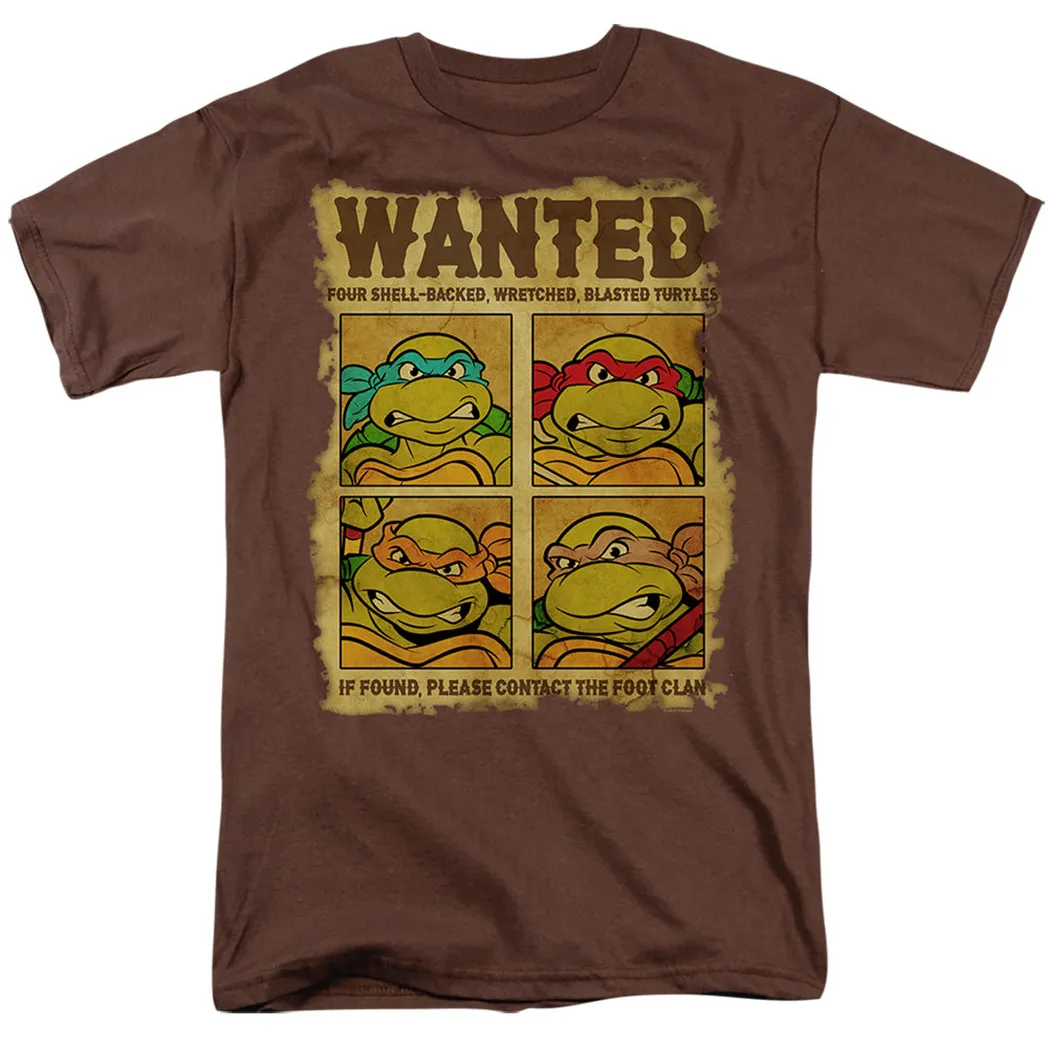 Teenage Mutant Ninja Turtles Shredder&apos;S Most Wanted Mens T Shirt Coffee