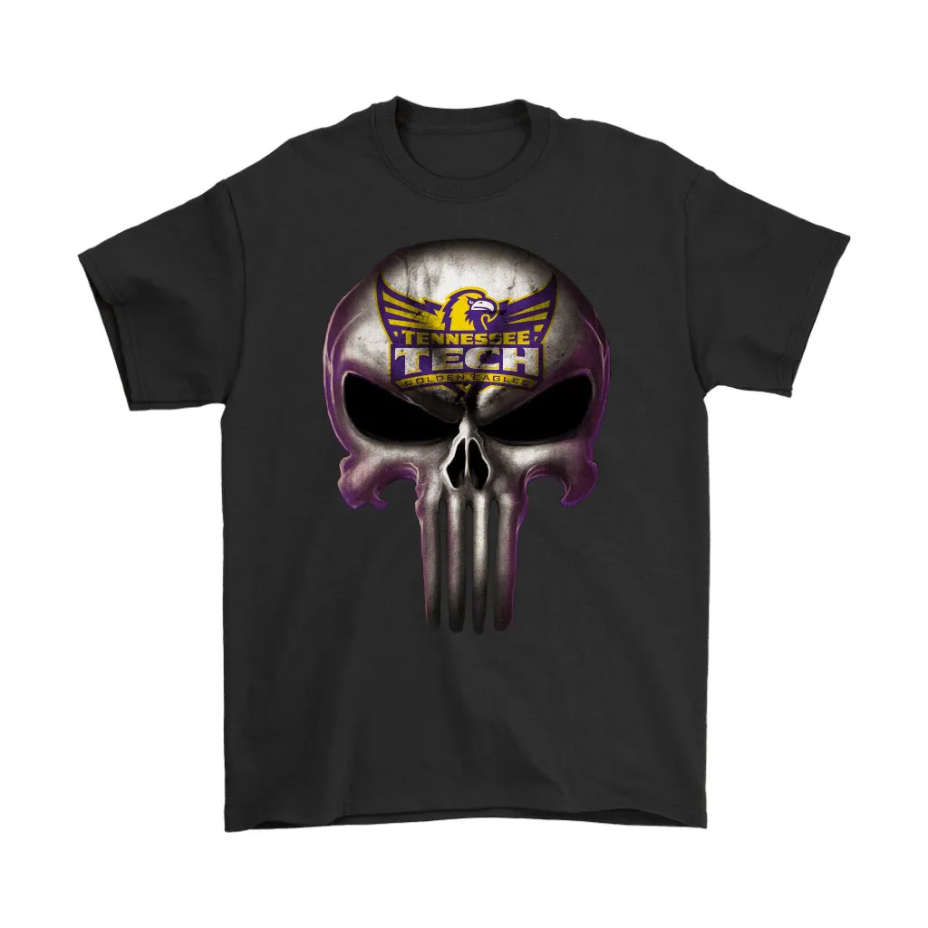 Tennessee Tech Golden Eagles The Punisher Mashup Ncaa Football Unisex T-Shirt, Hoodie, Sweatshirt