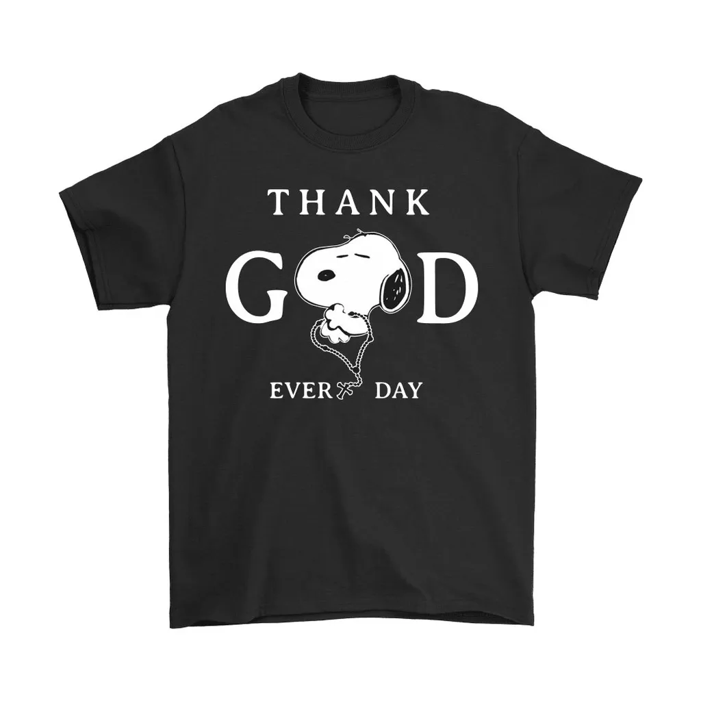 Thank God Ever Day Praying Snoopy Unisex T-Shirt, Hoodie, Sweatshirt