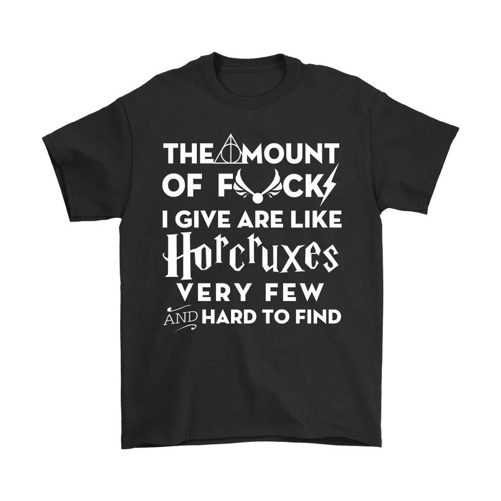 The Amount Of Fucks I Give Are Like Horcruxes Unisex T-Shirt, Hoodie, Sweatshirt