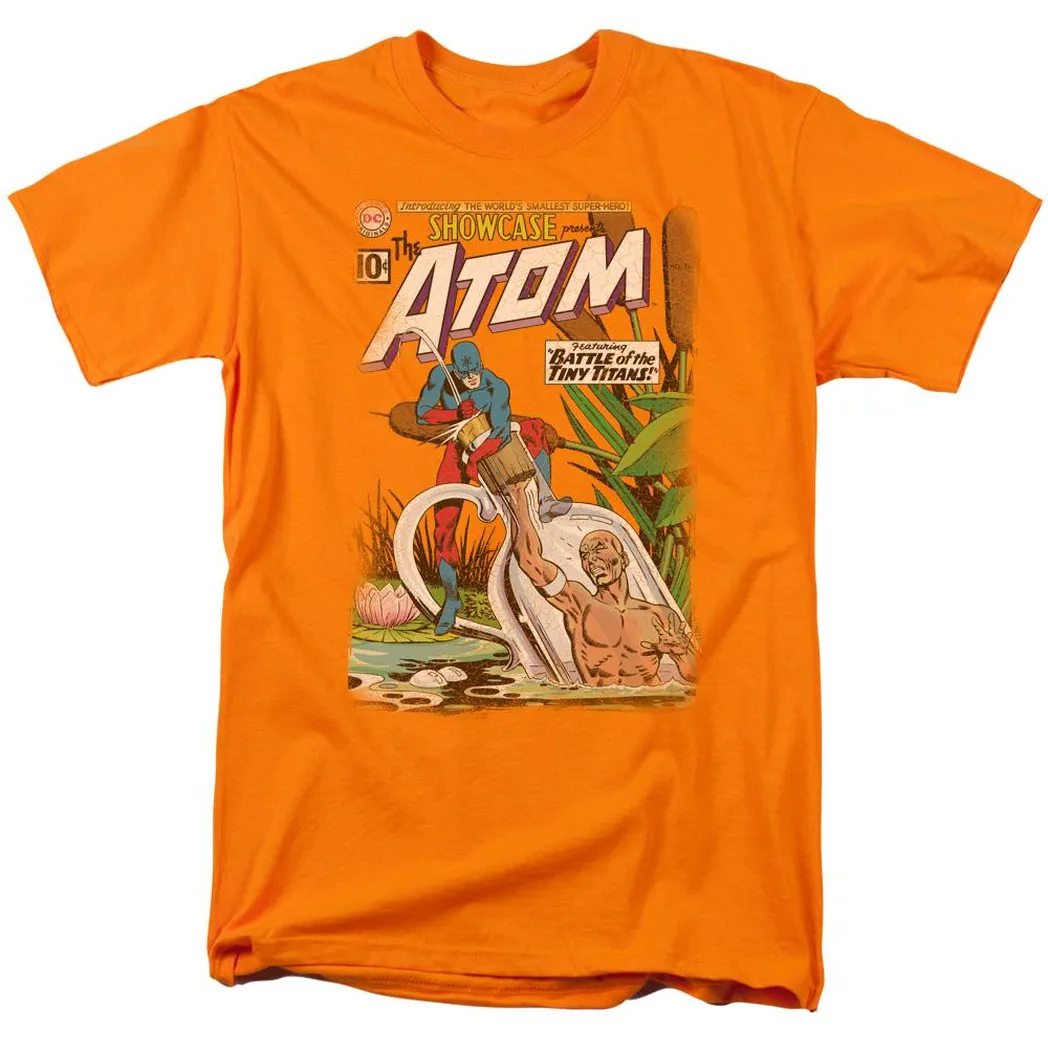 The Atom Showcase #34 Cover Mens T Shirt Orange