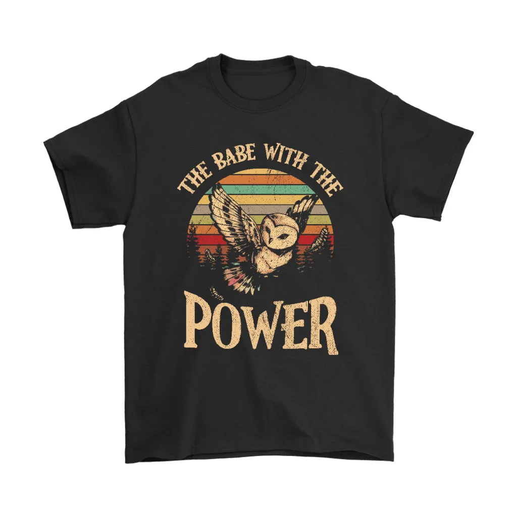 The Babe With The Power David Bowie Owl Vintage Unisex T-Shirt, Hoodie, Sweatshirt