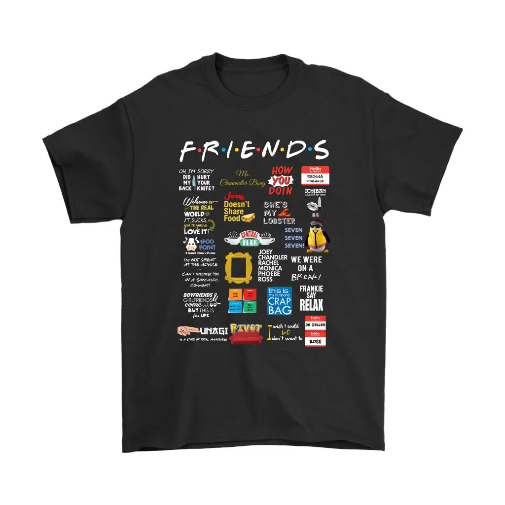 The Best Friends Quotes You Need To Know Friends Unisex T-Shirt, Hoodie, Sweatshirt