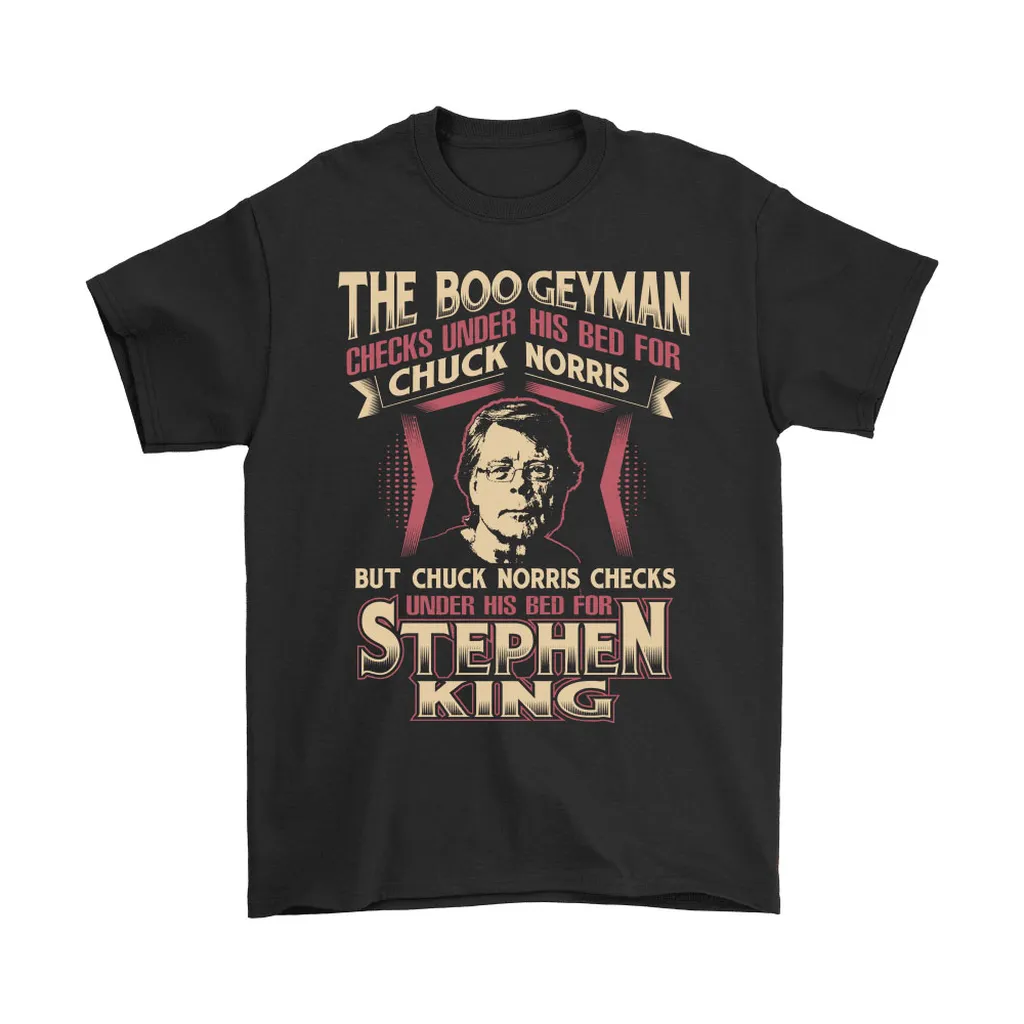 The Boogeyman Chuck Norris And Stephen King Unisex T-Shirt, Hoodie, Sweatshirt