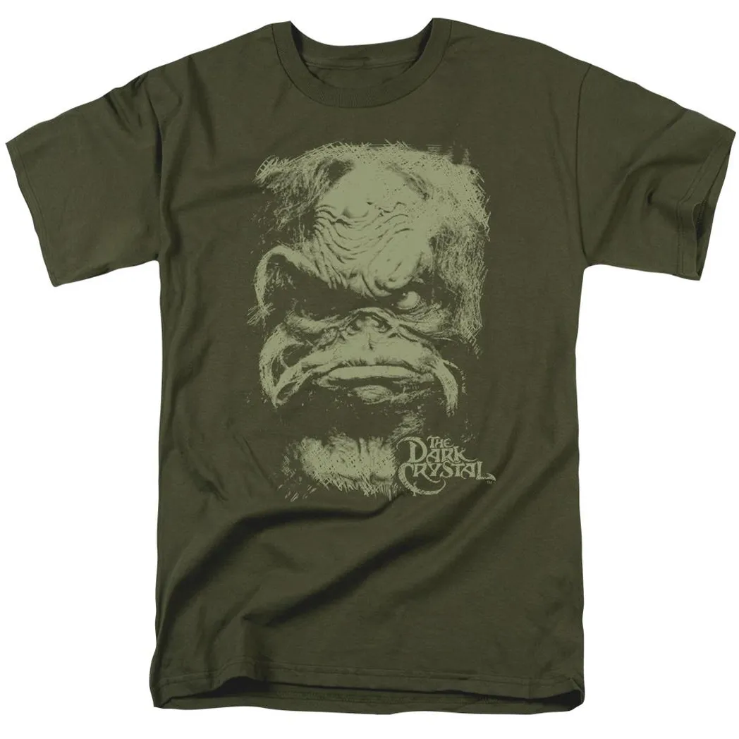 The Dark Crystal Aughra Mens T Shirt Military Green