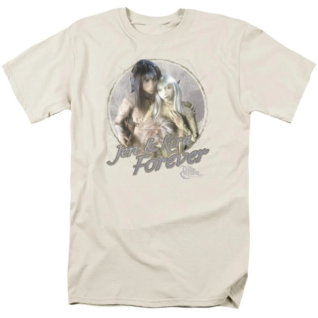 The Dark Crystal Jen & Kira Mens T Shirt Cream