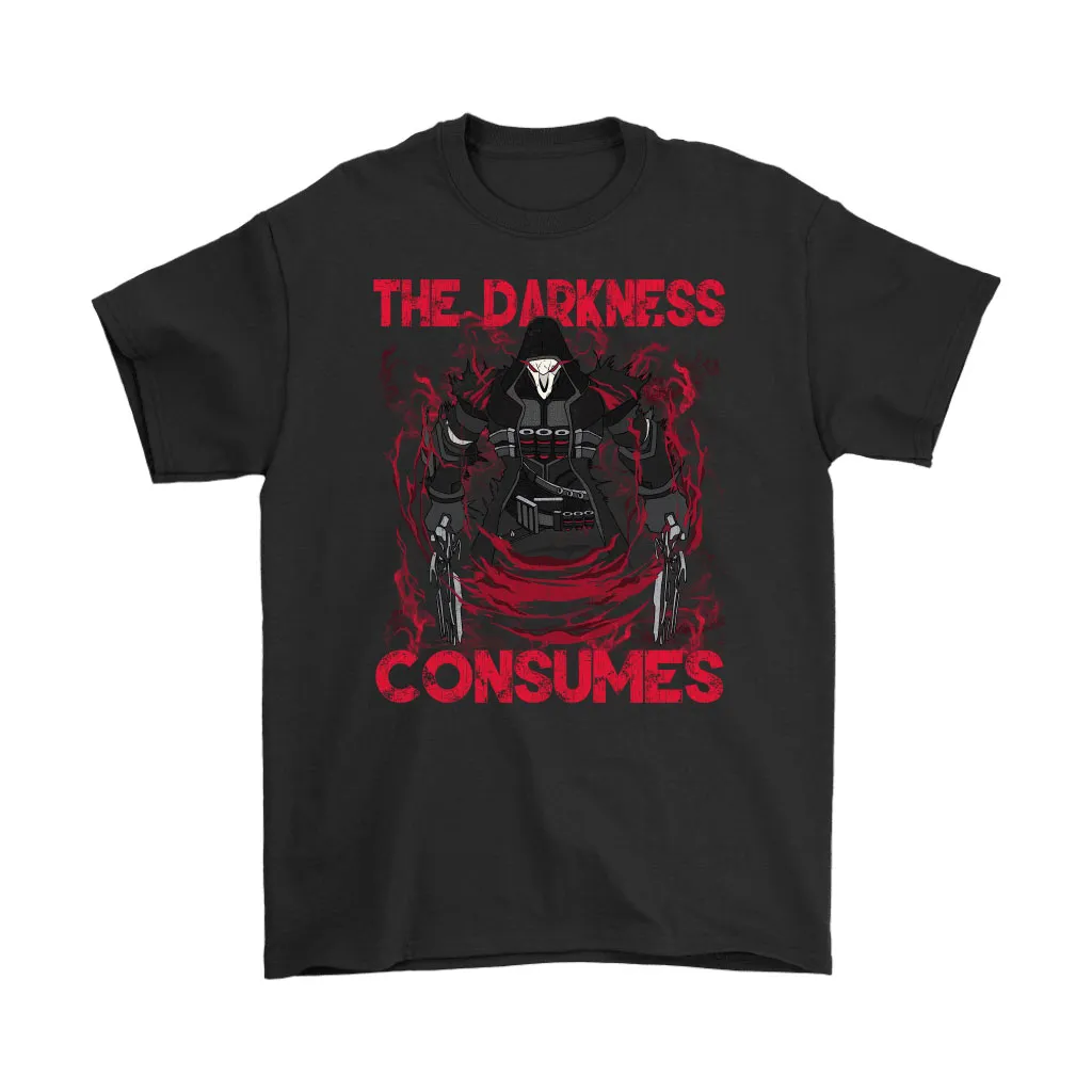 The Darkness Consumes Reaper Overwatch Unisex T-Shirt, Hoodie, Sweatshirt