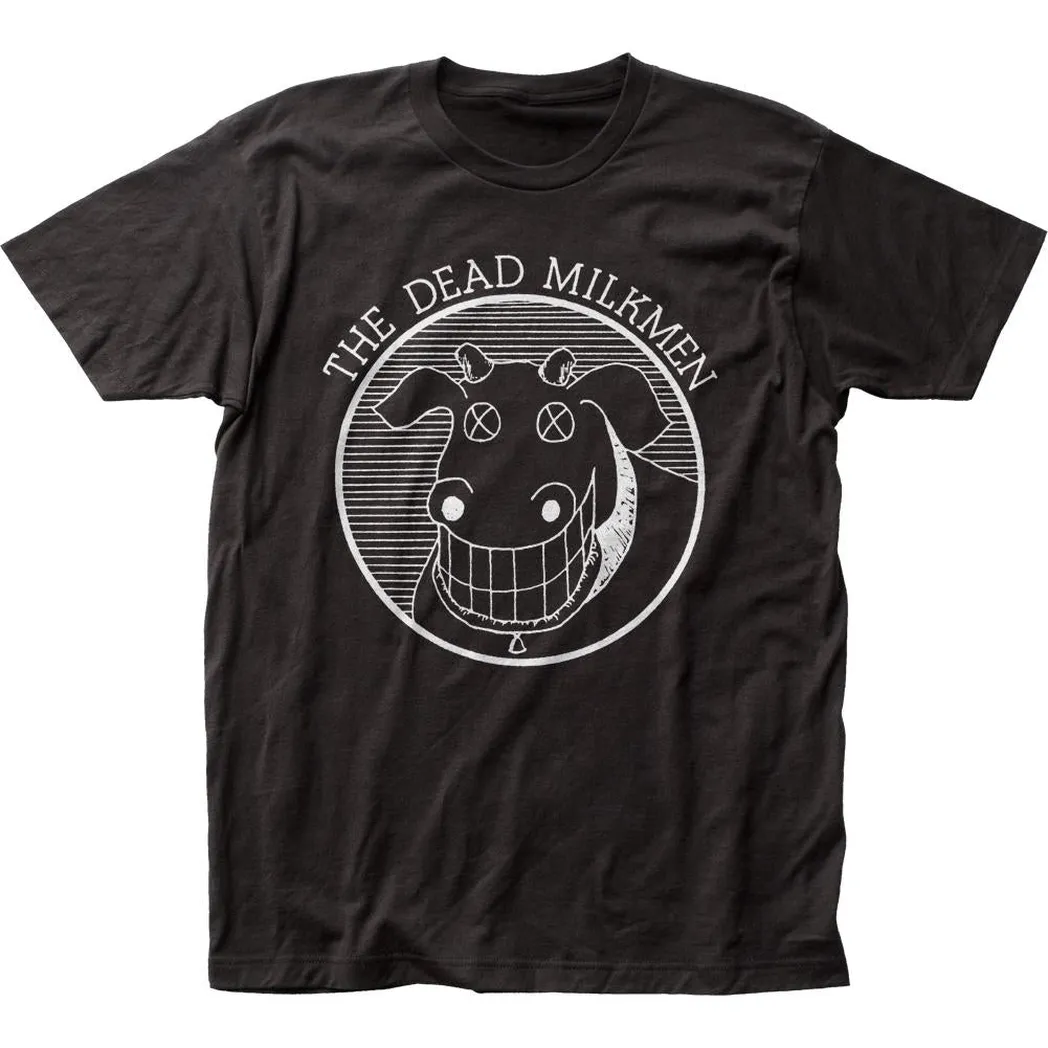 The Dead Milkmen Cow Logo Mens T Shirt Black