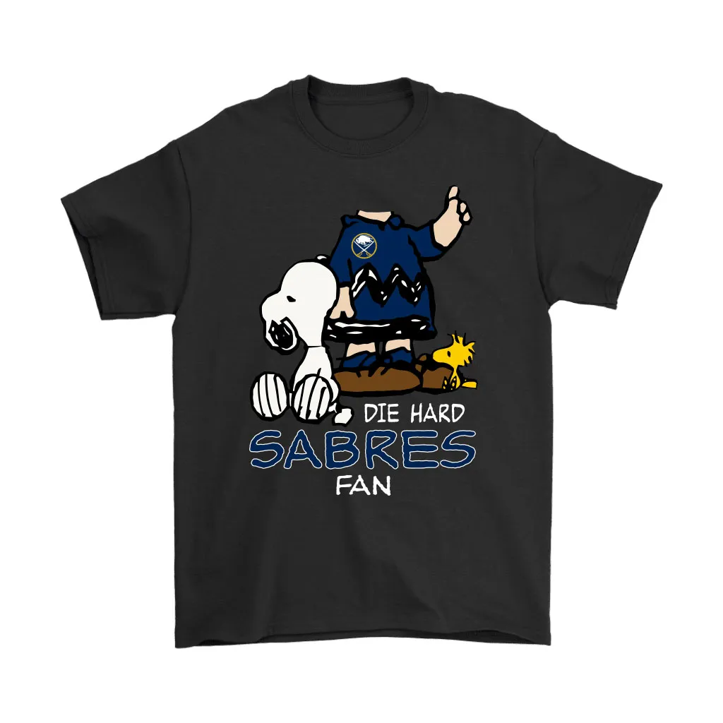 The Die Hard Buffalo Sabres Fans Charlie Snoopy Nhl Unisex T-Shirt, Hoodie, Sweatshirt