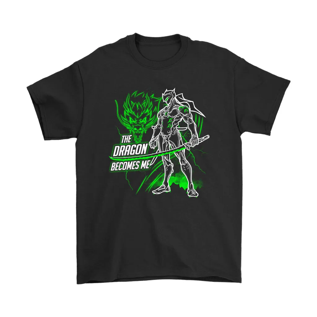 The Dragon Becomes Me Genji Shimada Overwatch Unisex T-Shirt, Hoodie, Sweatshirt