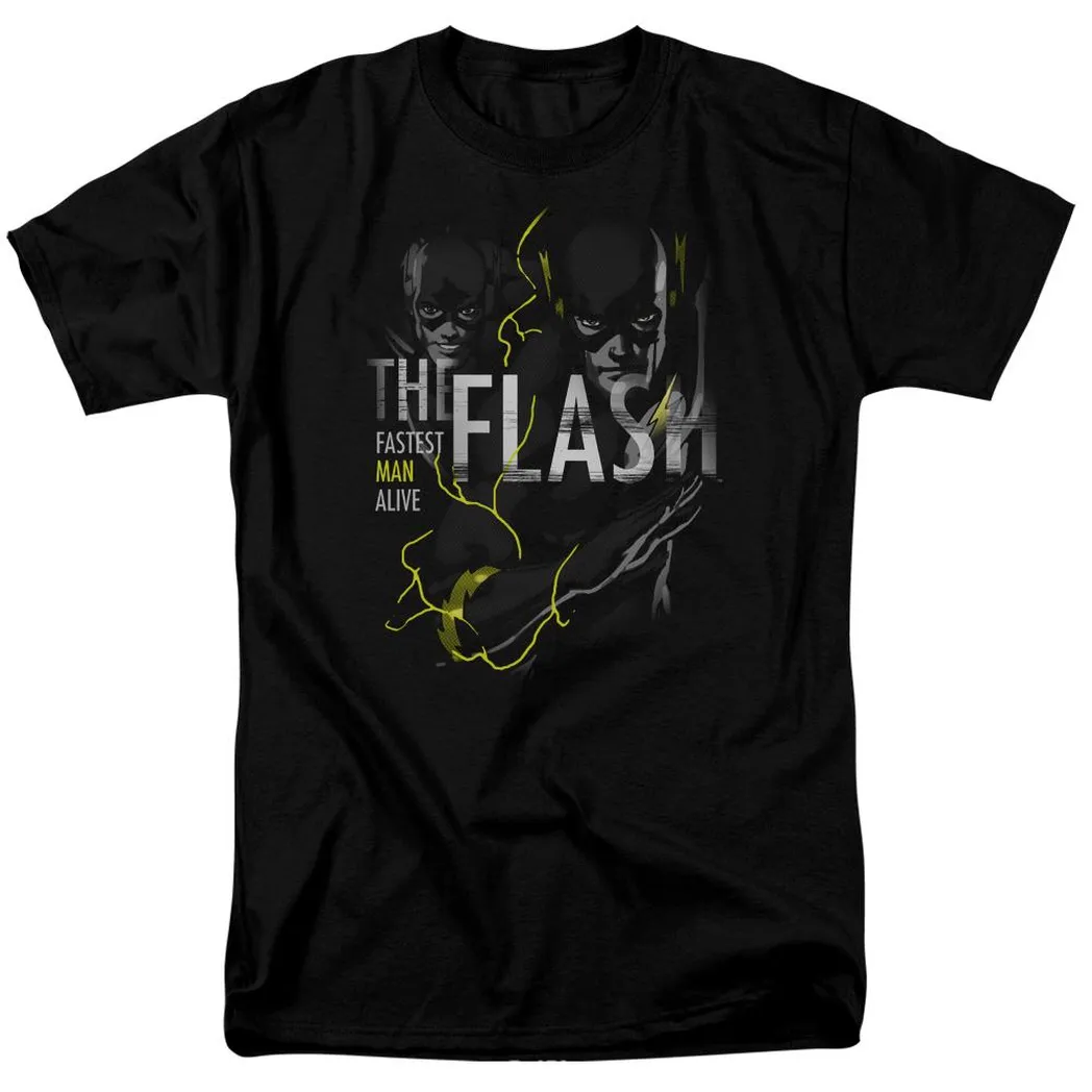 The Flash Bold Flash Mens T Shirt Black