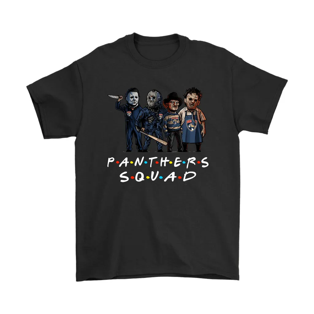 The Florida Panthers Squad Horror Killers Friends Nhl Unisex T-Shirt, Hoodie, Sweatshirt