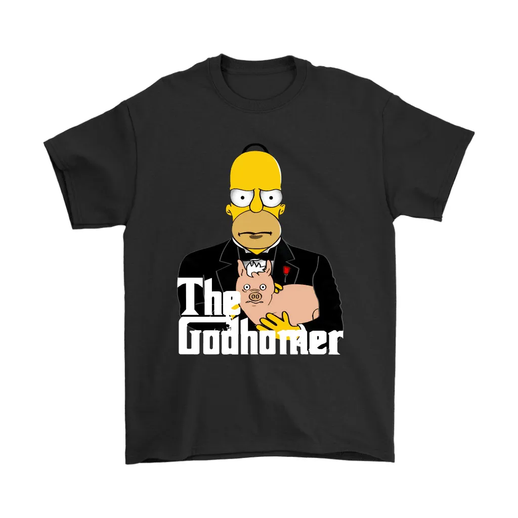 The Godhomer Godfather Homer Simpsons Unisex T-Shirt, Hoodie, Sweatshirt