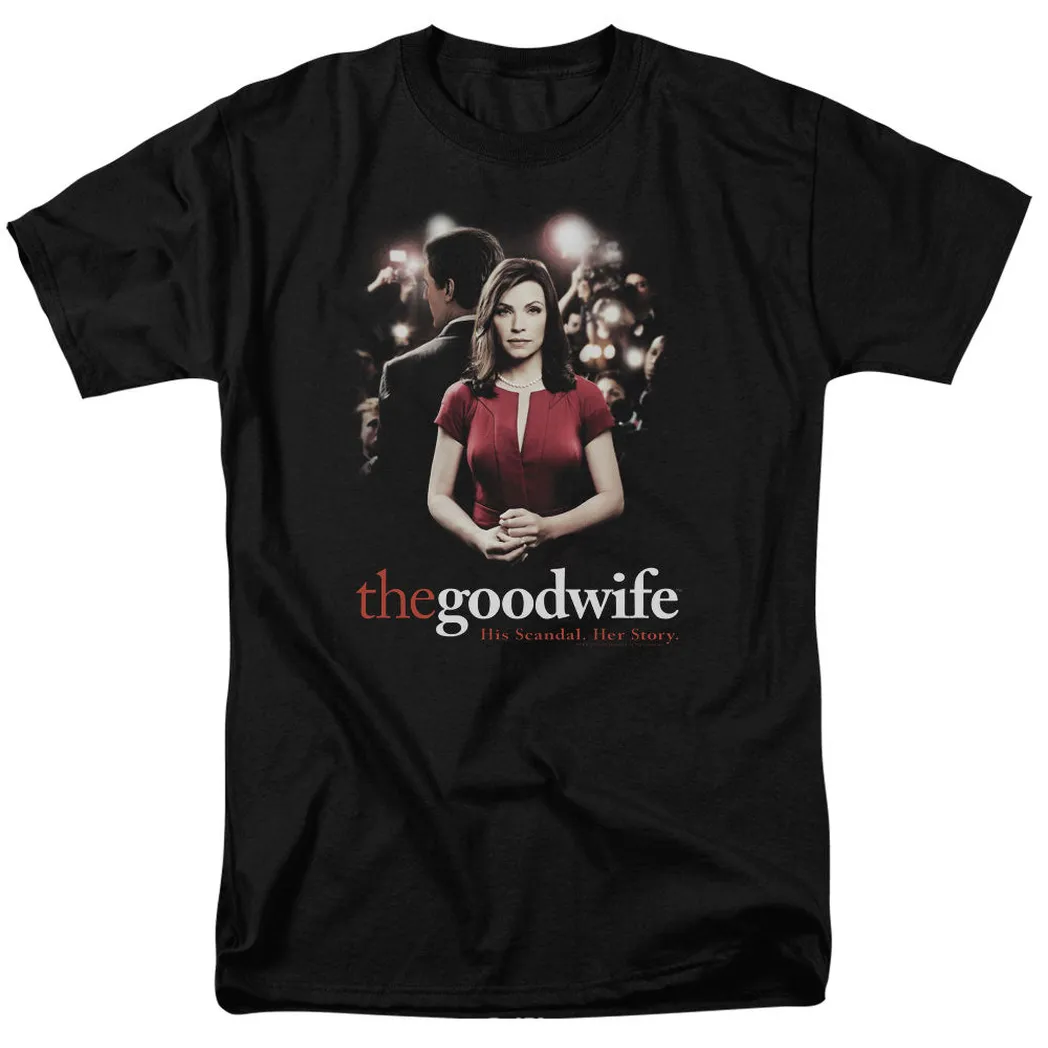 The Good Wife Bad Press Mens T Shirt Black