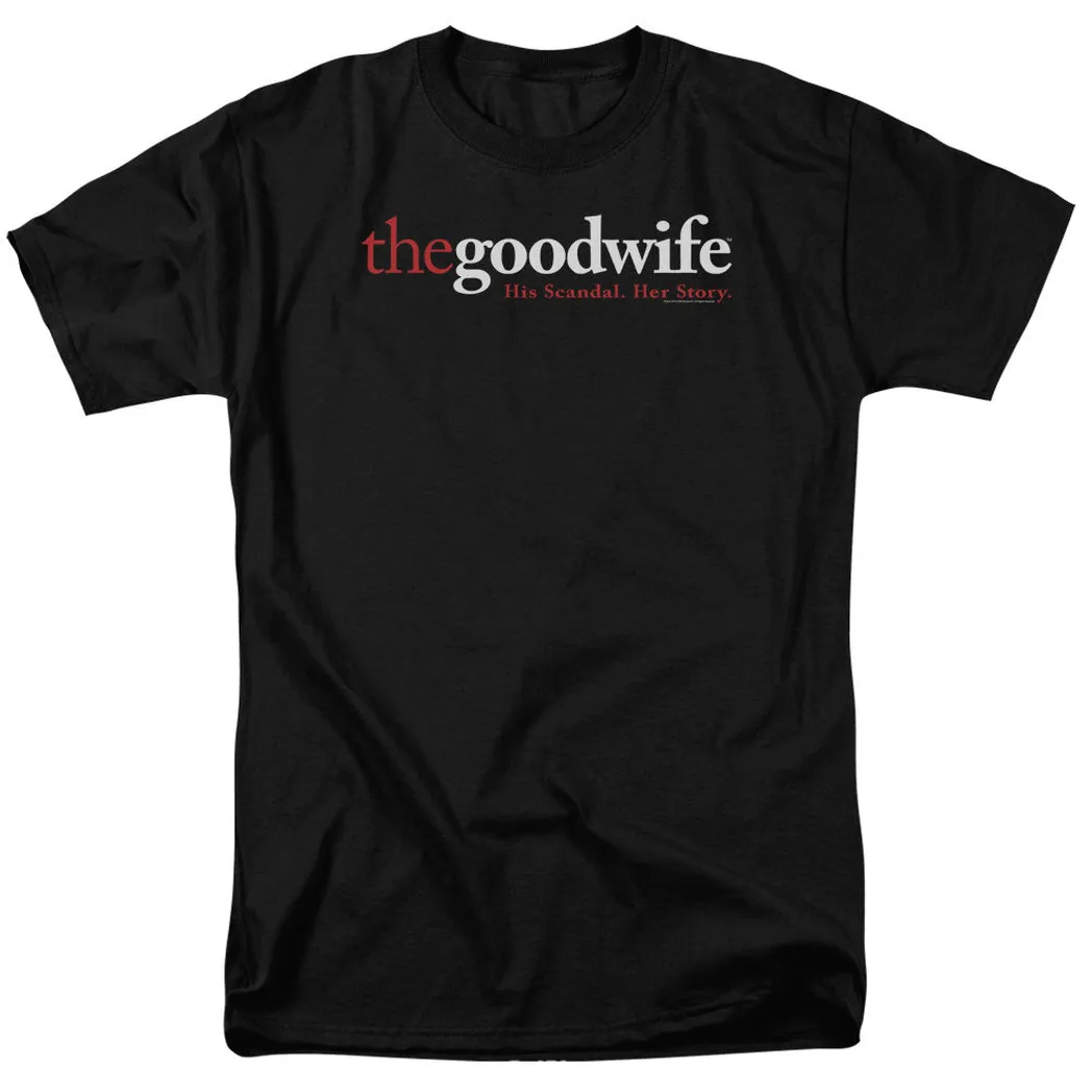 The Good Wife Logo Mens T Shirt Black