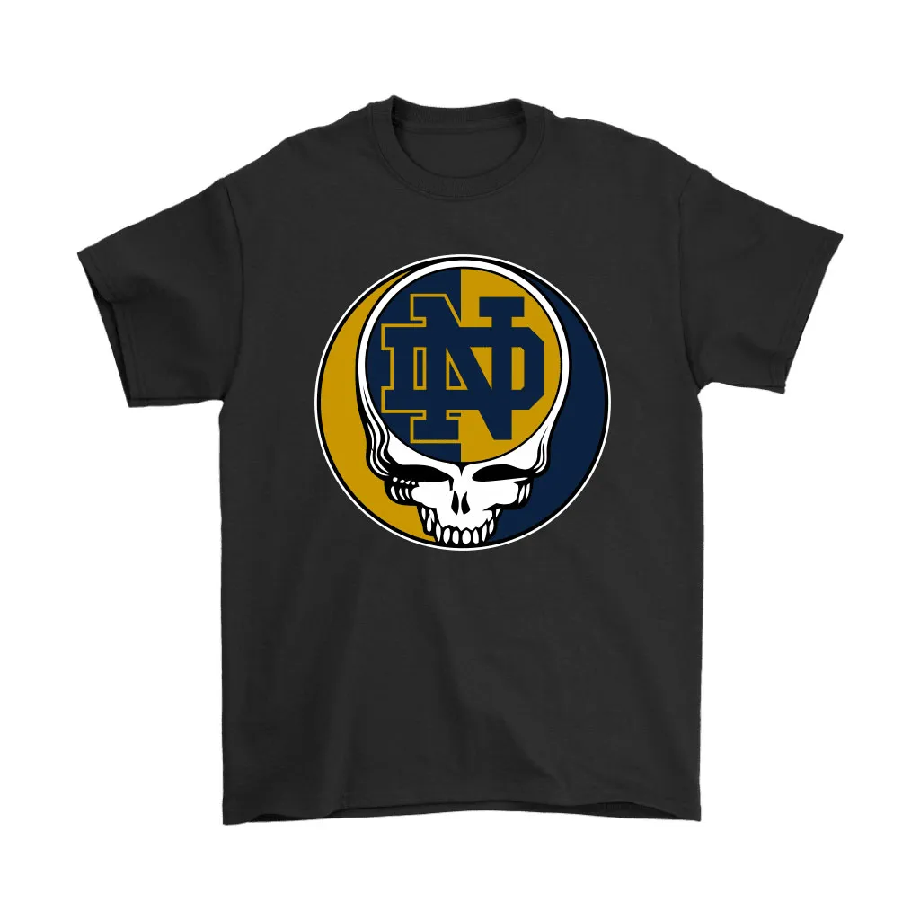 The Grateful Dead X Notre Dame Fighting Irish Logo Ncaa Unisex T-Shirt, Hoodie, Sweatshirt