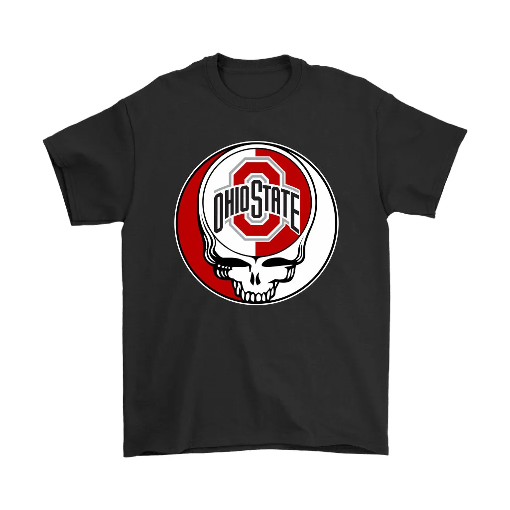 The Grateful Dead X Ohio State Buckeyes Logo Ncaa Unisex T-Shirt, Hoodie, Sweatshirt