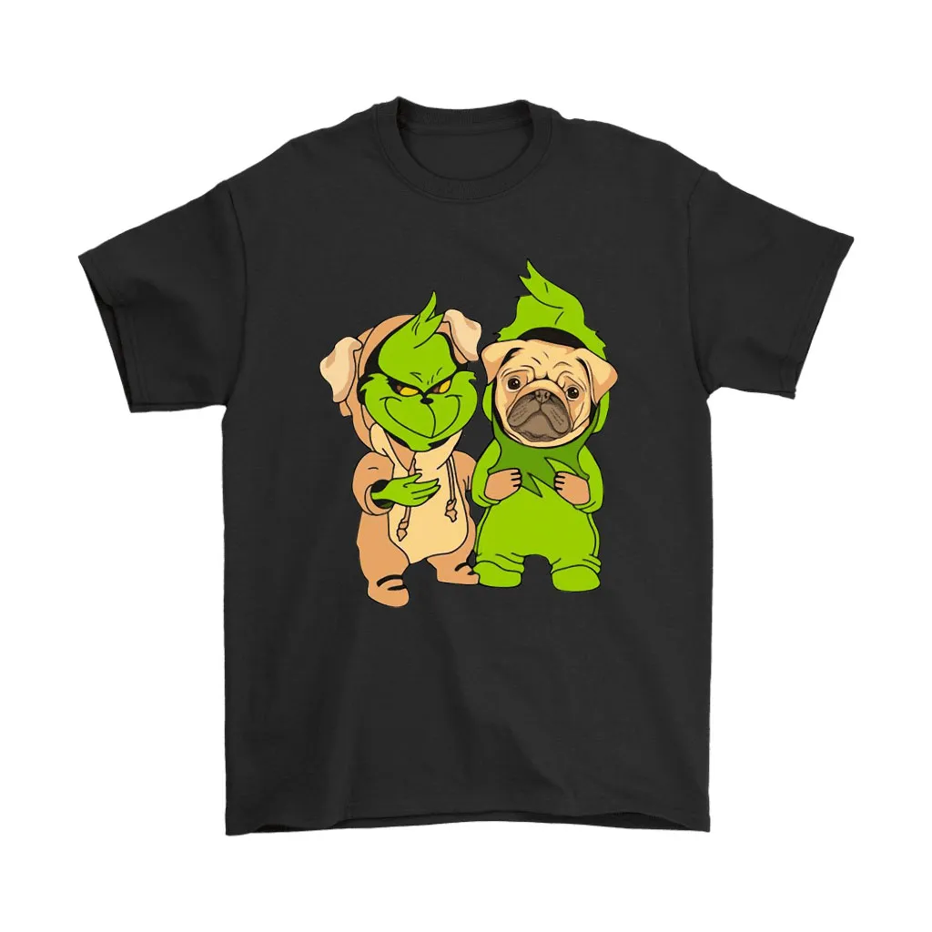 The Grinch And Pug Dog Costume Exchange Unisex T-Shirt, Hoodie, Sweatshirt