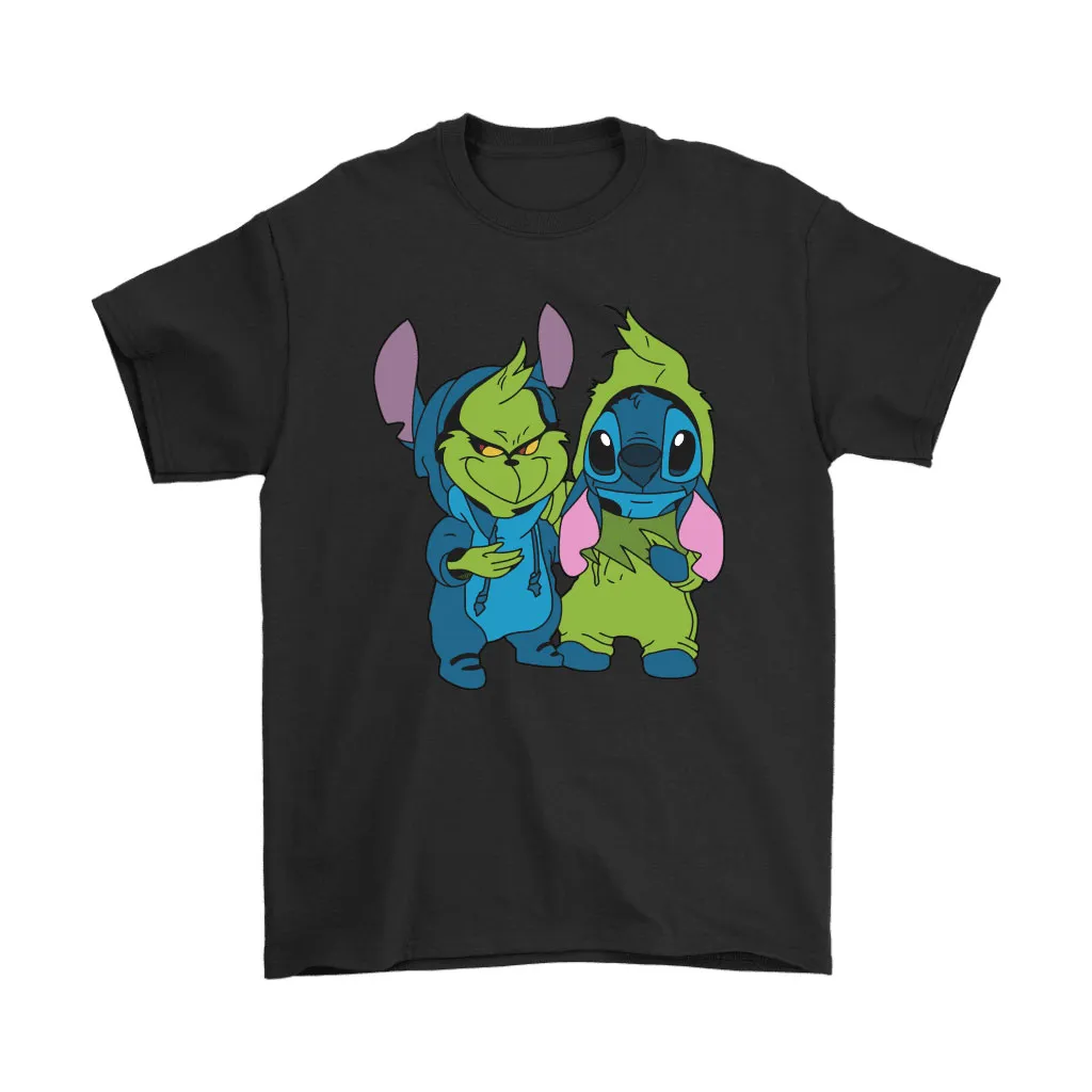 The Grinch And Stitch Costume Swap Unisex T-Shirt, Hoodie, Sweatshirt