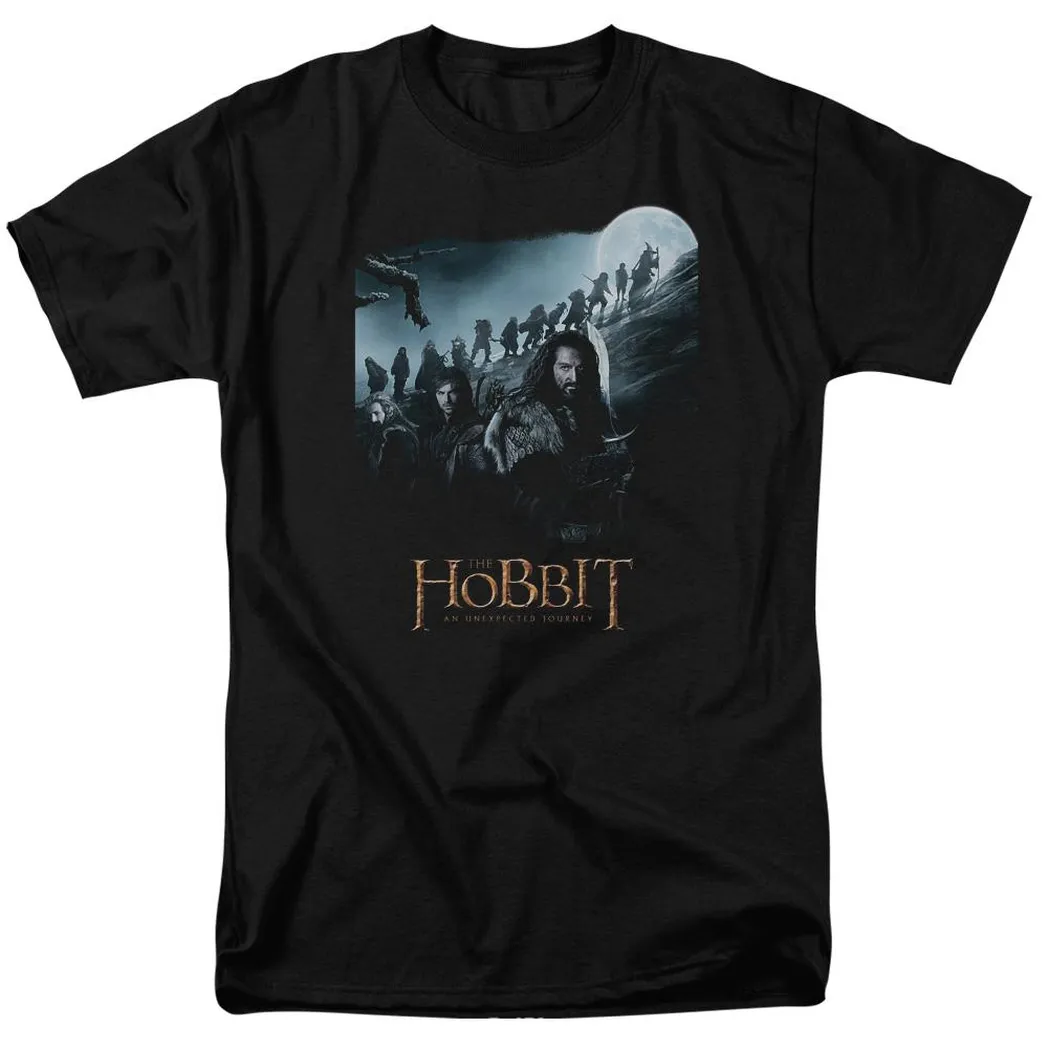 The Hobbit a Journey Mens T Shirt Black