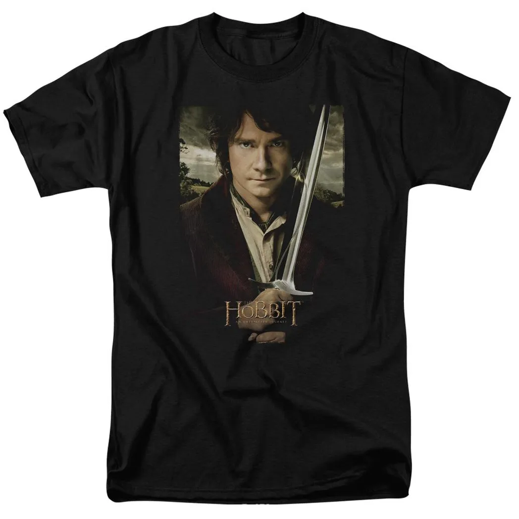 The Hobbit Baggins Poster Mens T Shirt Black