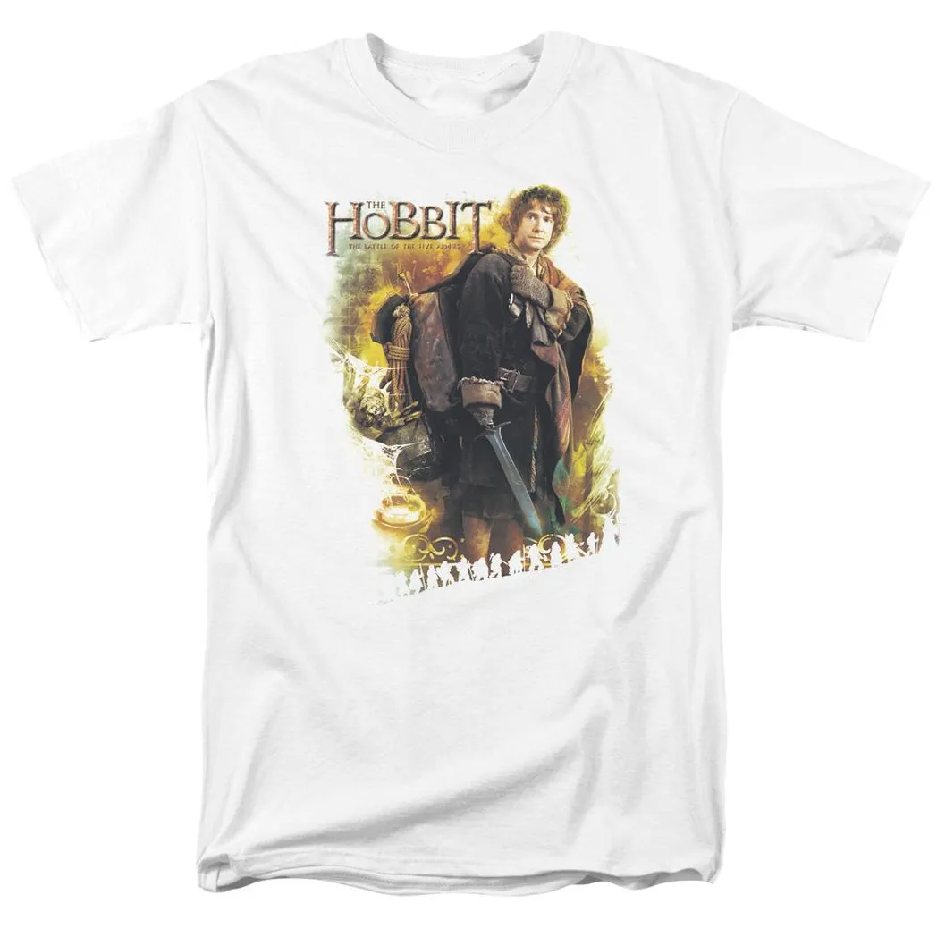 The Hobbit Bilbo Mens T Shirt White