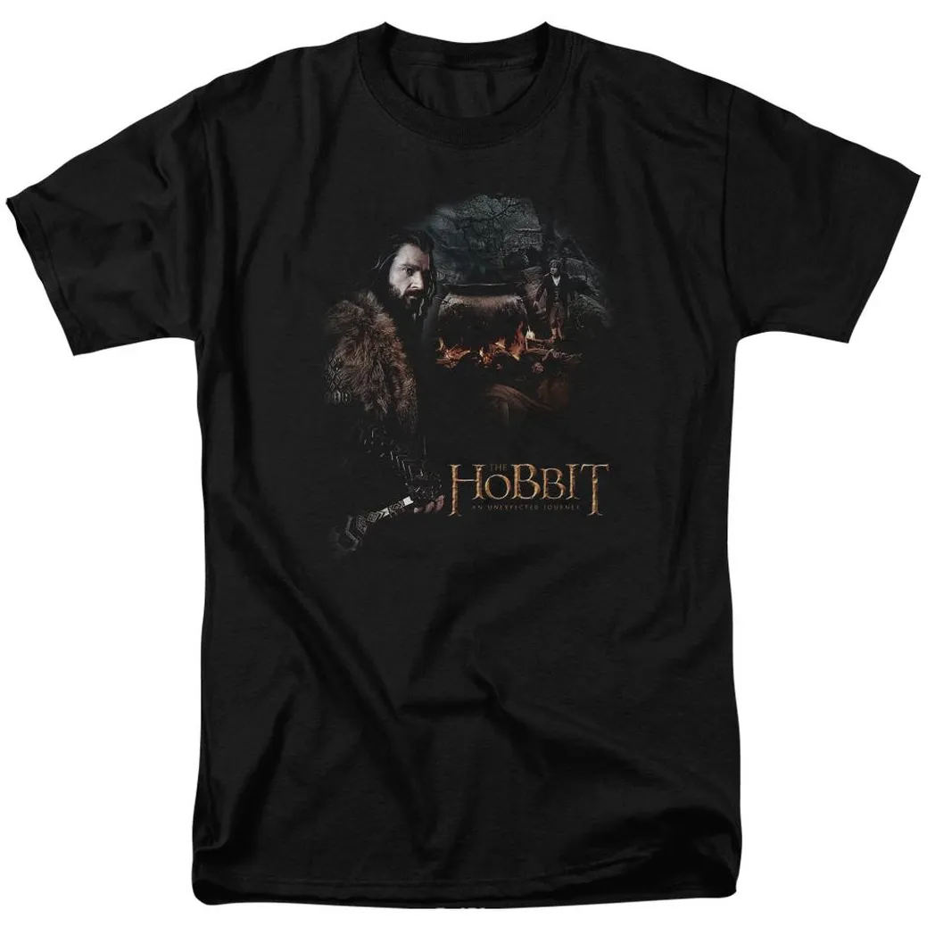 The Hobbit Cauldron Mens T Shirt Black