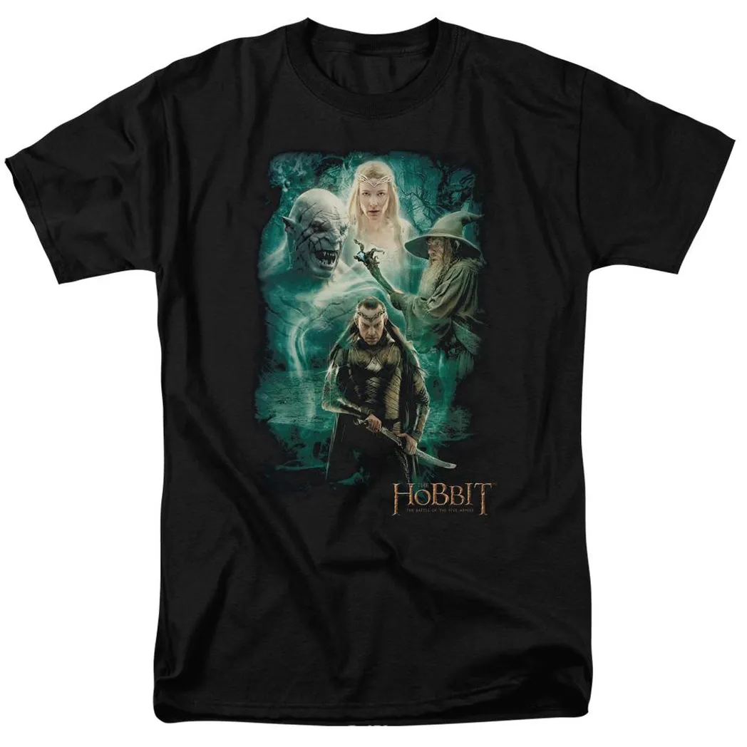 The Hobbit Elronds Crew Mens T Shirt Black